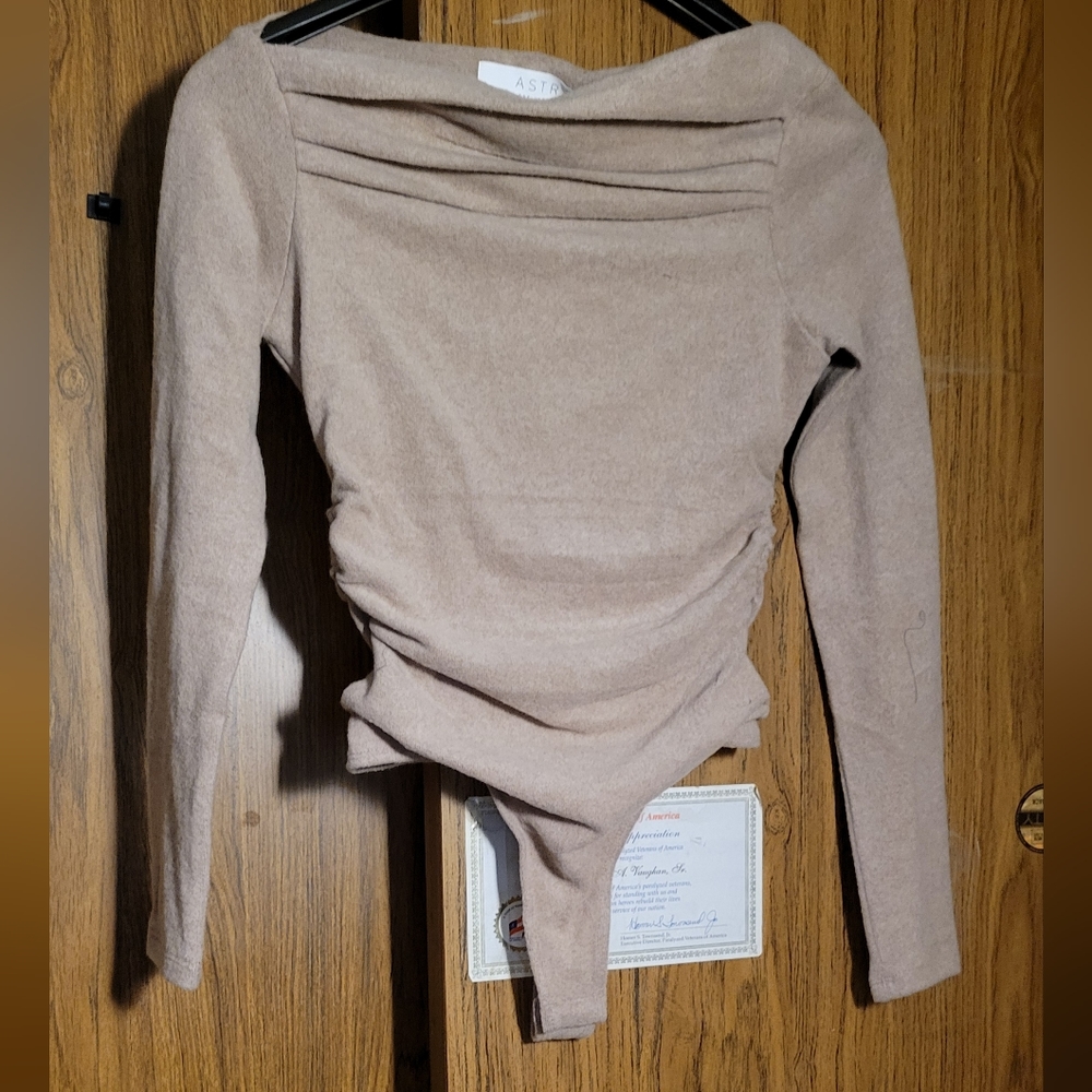 long sleeve body suit. Size: XS